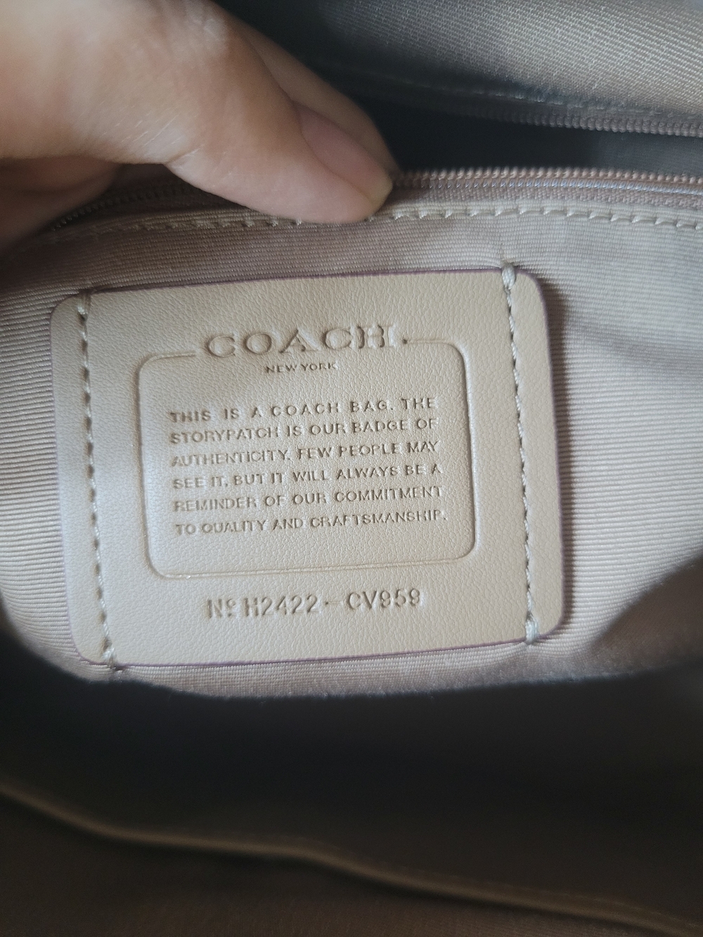Coach Large Rowan Satchel Bag in Signature Canvas CV959 - Picture 3 of 16
